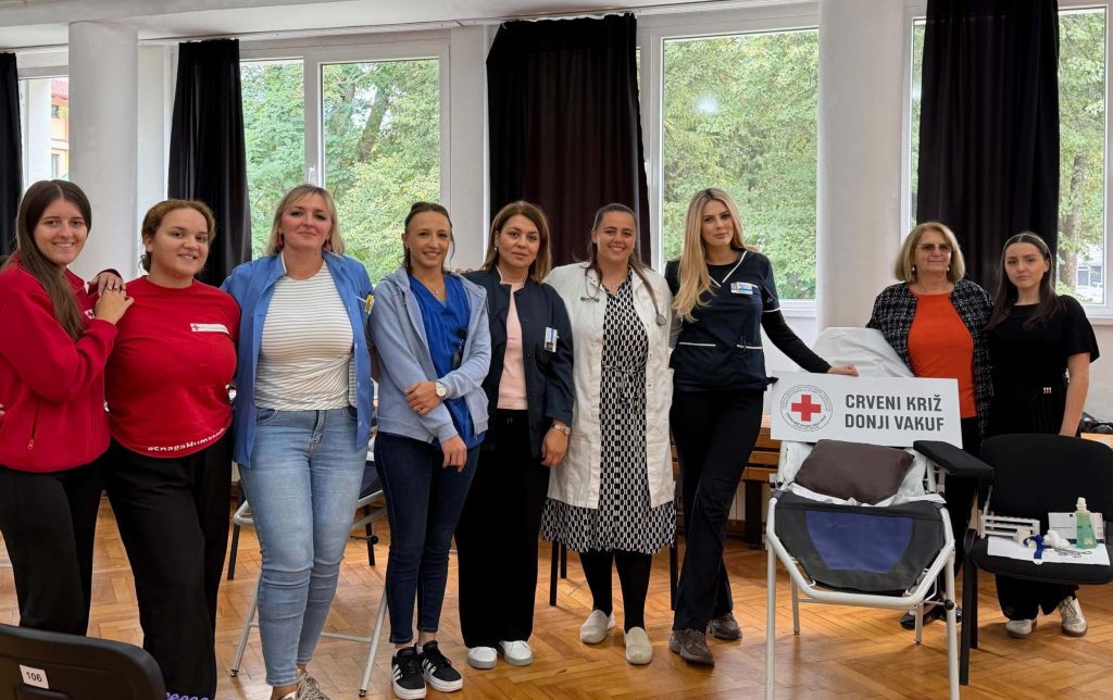 Donji Vakuf – Uspješno završena akcija dobrovoljnog darivanja krvi u Donjem Vakufu