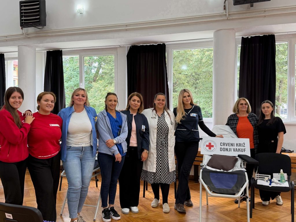 Uspješno završena akcija dobrovoljnog darivanja krvi u Donjem Vakufu