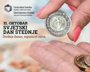 Donji Vakkuf – Građani BiH drže rekordnih 21,4 milijarde KM u bankama: Depoziti porasli za nevjerovatnih 2,5 milijardi KM