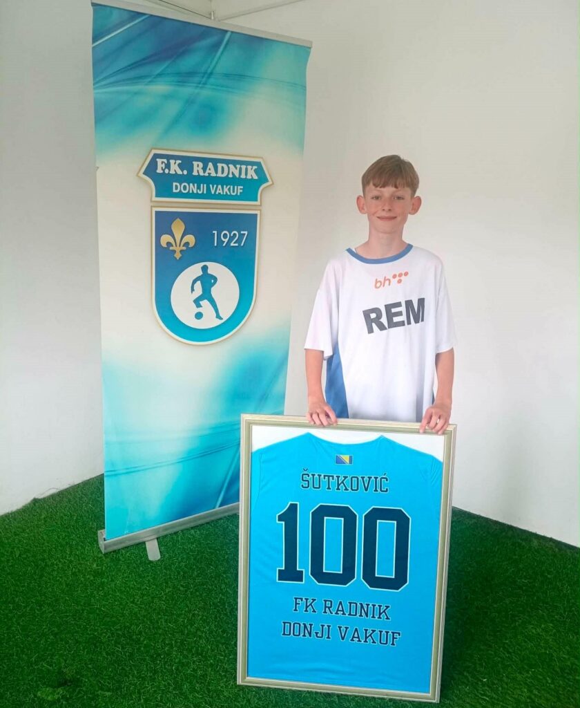 Donji Vakuf – AHMED ŠUTKOVIĆ ODIGRAO 100. ZVANIČNU UTAKMICU ZA FK RADNIK DONJI VAKUF